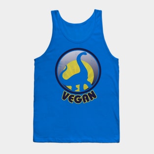 Vintage Vegan Dinosaur Tank Top